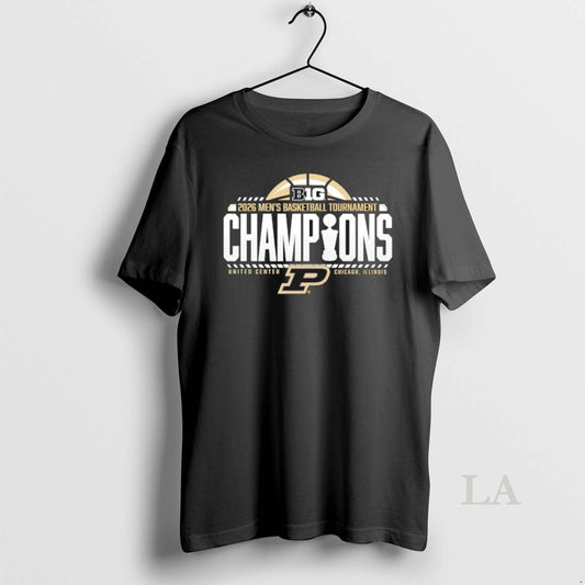 Original 2026 Big Ten Mens Basketball Tournament Champions Purdue Boilermakers