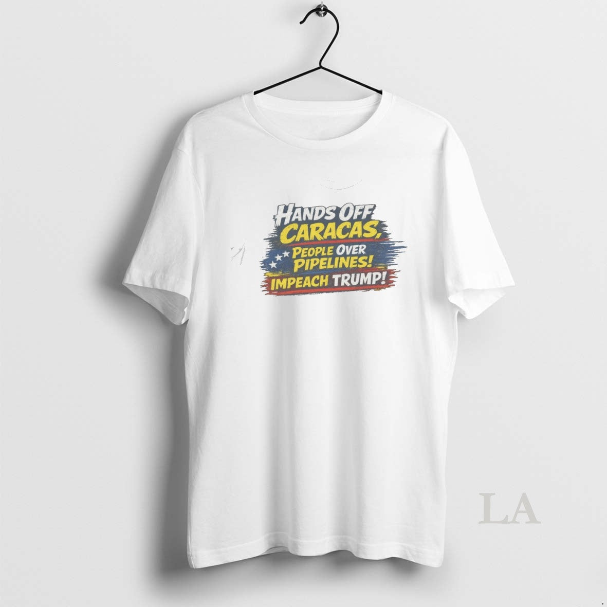 Original 2026 Hands Off Caracas People Over Pipelines Impeach Trump T-Shirts, Hoodie, Sweatshirt | WearSparks.com