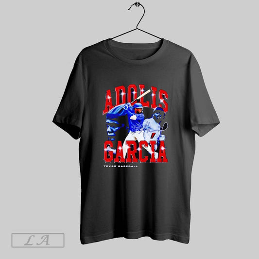 Original Adolis Garcia Texas Baseball Retro Flair Signature Shirt Copy
