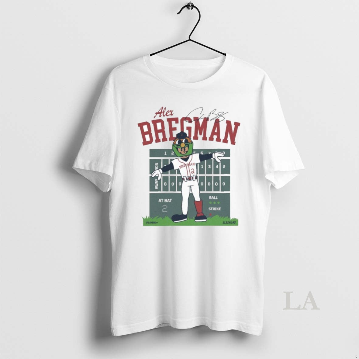 Original Alex Bregman Boston Red Sox At Bat Ball Strike