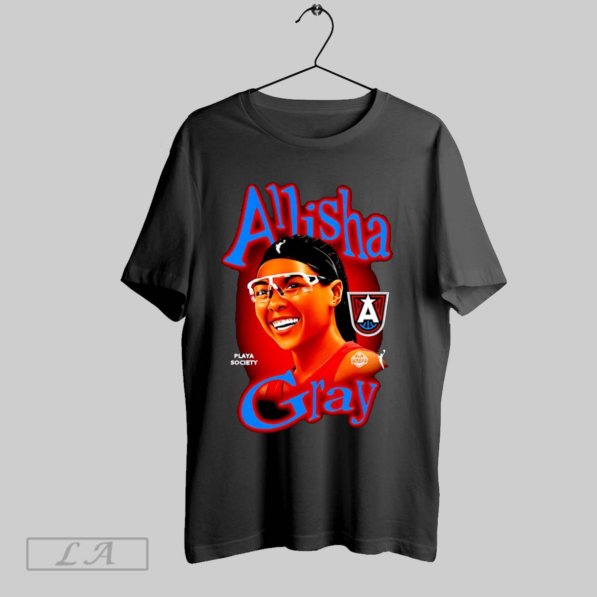 Original Allisha Gray Player Atlanta Dream Wnba Caricature