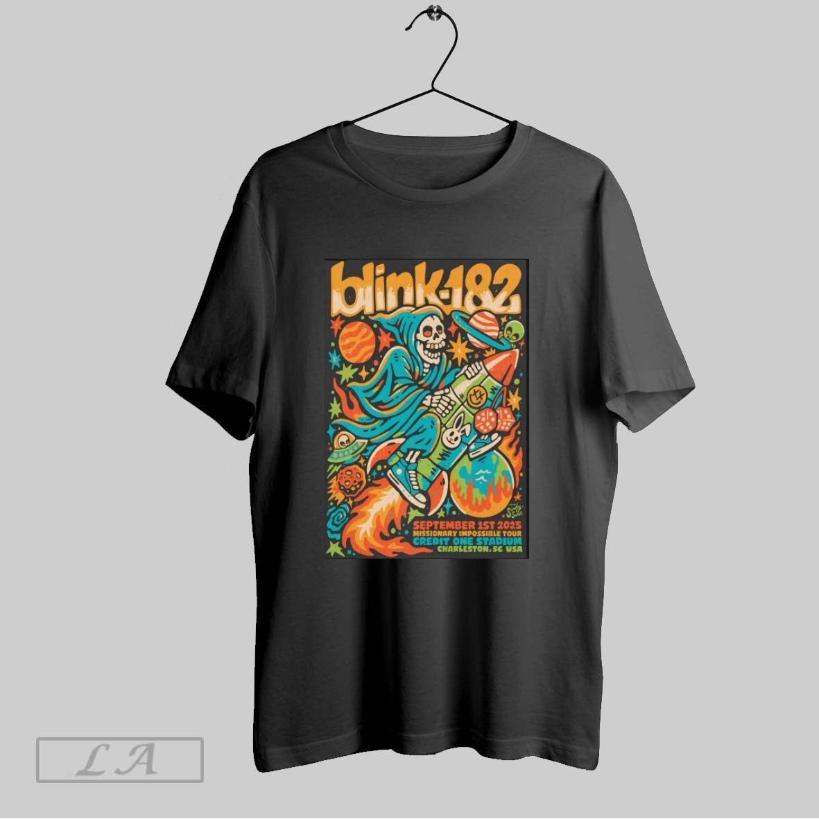 Original Blink 182 Missionary Impossible Tour On September 1st 2025 At Credit One Stadium Charleston