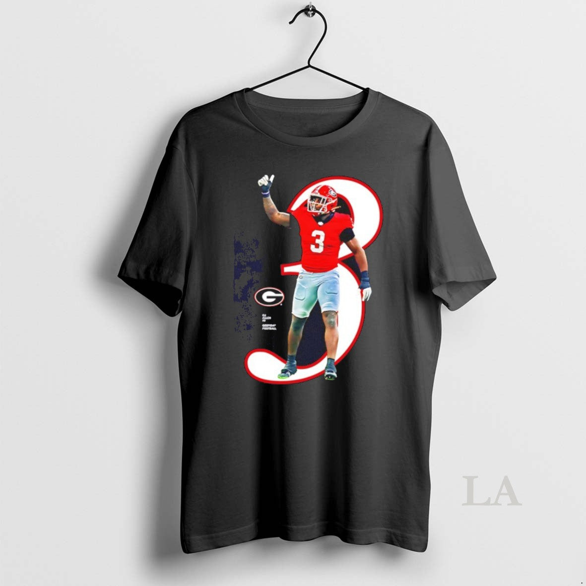 Original Cj Allen Black 3 Georgia Bulldogs 2025 Ncaa Player