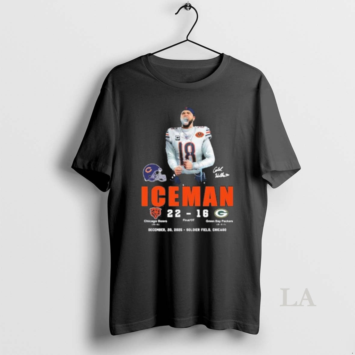 Original Caleb Williams Iceman Bears 22 16 Packers T-Shirts, Hoodie, Sweatshirt | WearSparks.com