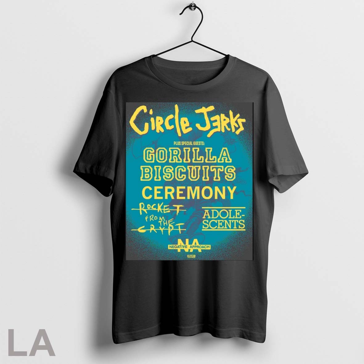 Original Circle Jerks Gorilla Biscuits Ceremony Rocket From The Crypt Adolescents And Negative Approach 2025