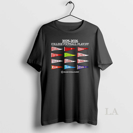Original College Football Playoff 2025 2026 12 Team Pennant T-Shirts, Hoodie, Sweatshirt | WearSparks.com