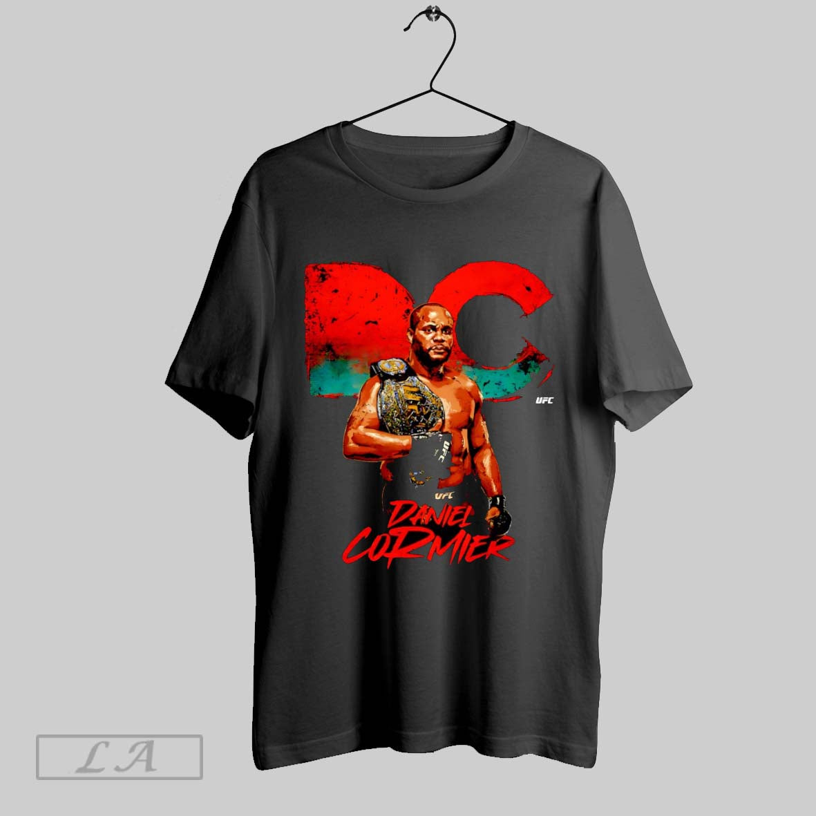 Original Daniel Cormier Dc Initials Poster