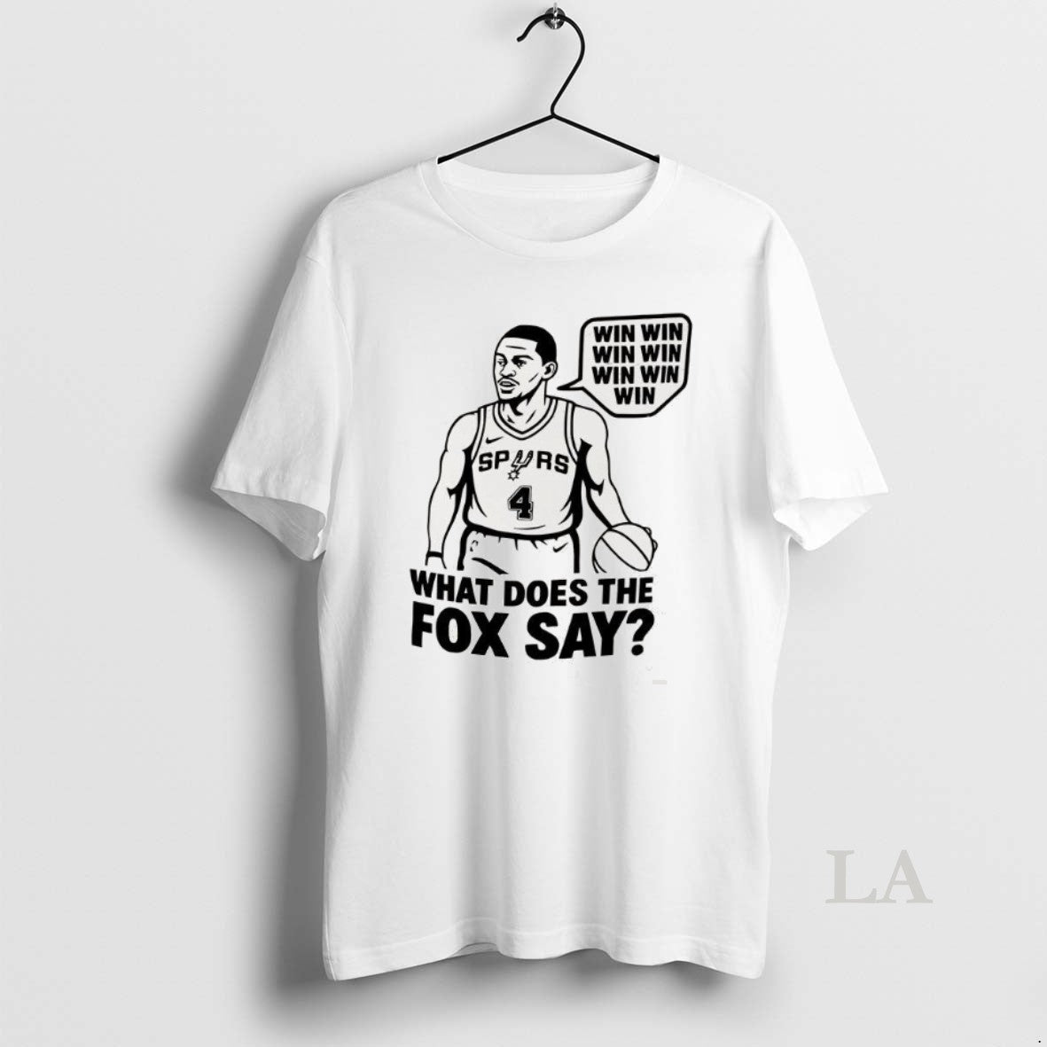 Original Deaaron Fox San Antonio Spurs What Does The Fox Say T-Shirts, Hoodie, Sweatshirt | WearSparks.com