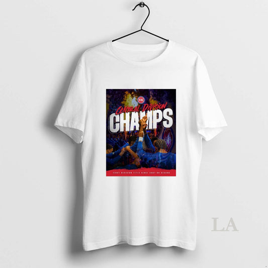 Original Detroit Pistons Central Division Champs First Division Title Since 2007 08 Season