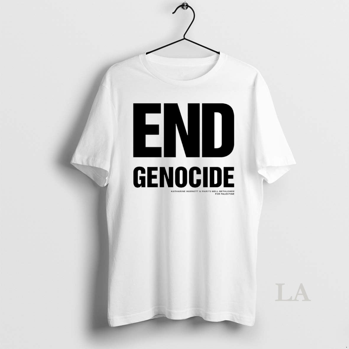 Original End Genocide Katharine Hamnett Circle T-Shirts, Hoodie, Sweatshirt | WearSparks.com