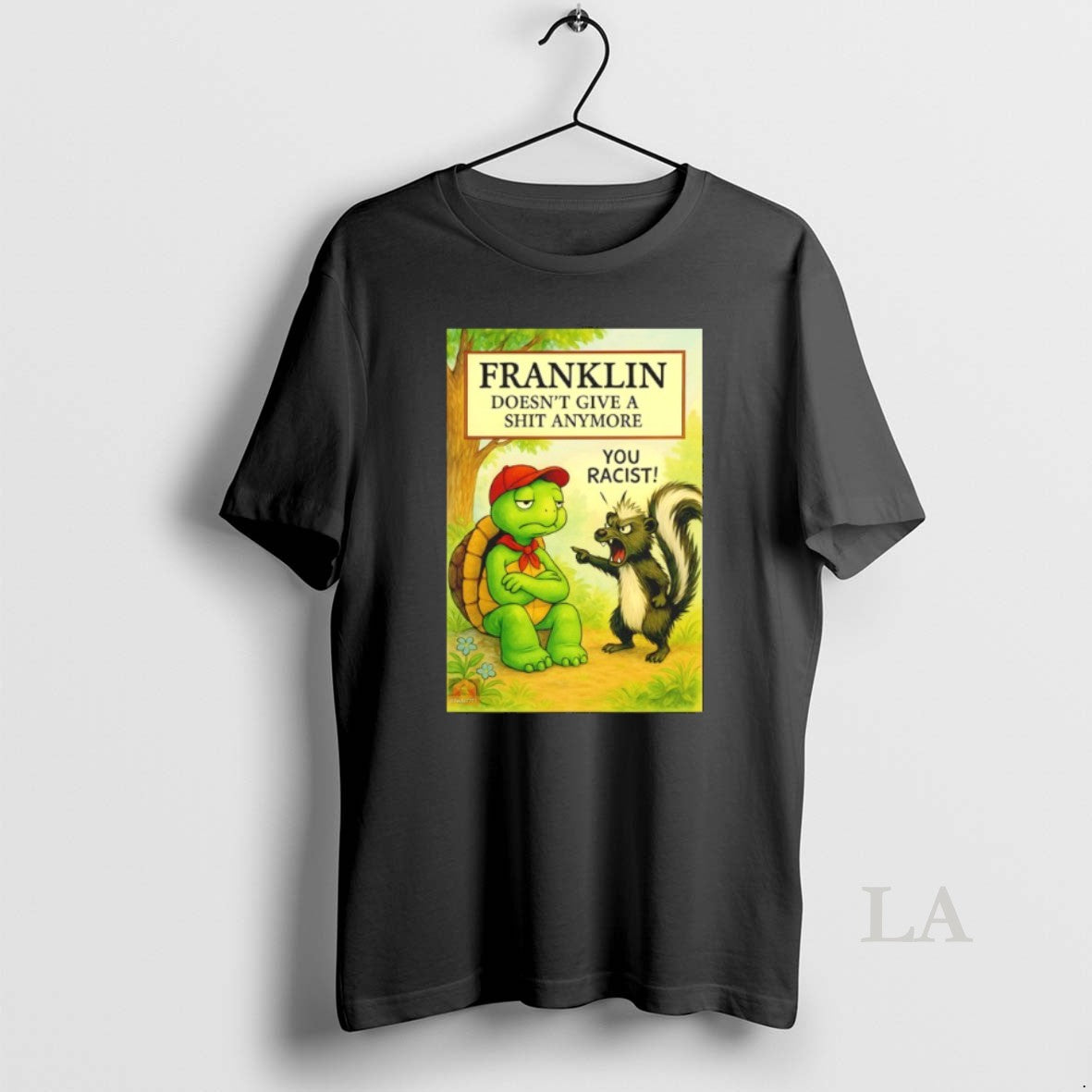 Original Franklin Doesnt Give A Shit Anymore You Racist T-Shirts, Hoodie, Sweatshirt | WearSparks.com