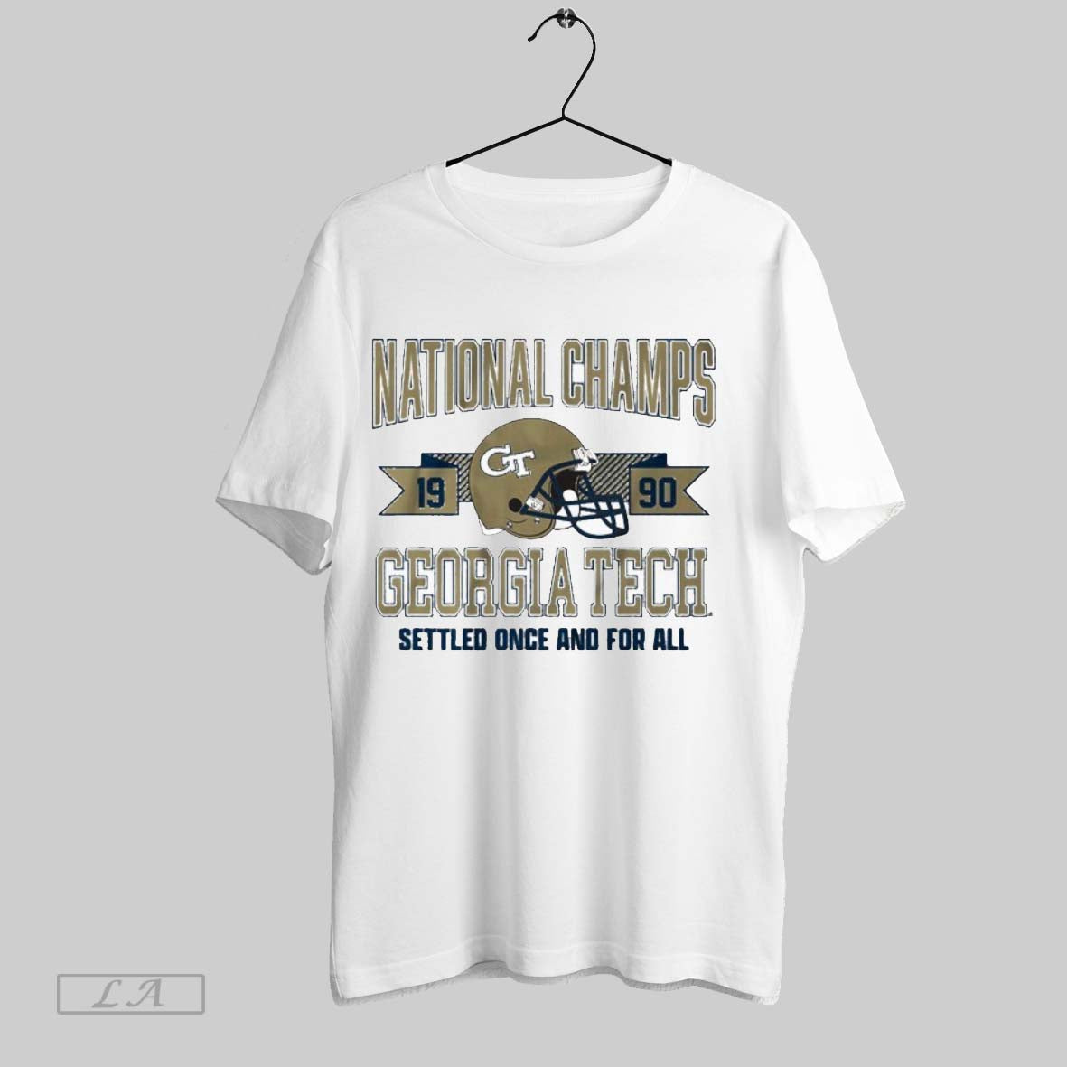 Original Georgia Tech Yellow Jackets 1990 National Champs Settled Once And For All