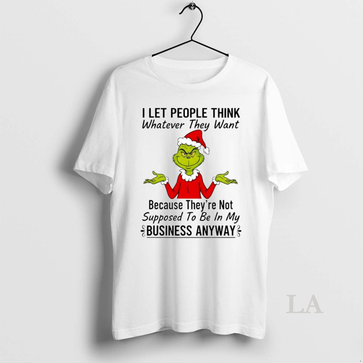 Original Grinch I Let People Think Whatever They Want Circle T-Shirts, Hoodie, Sweatshirt | WearSparks.com