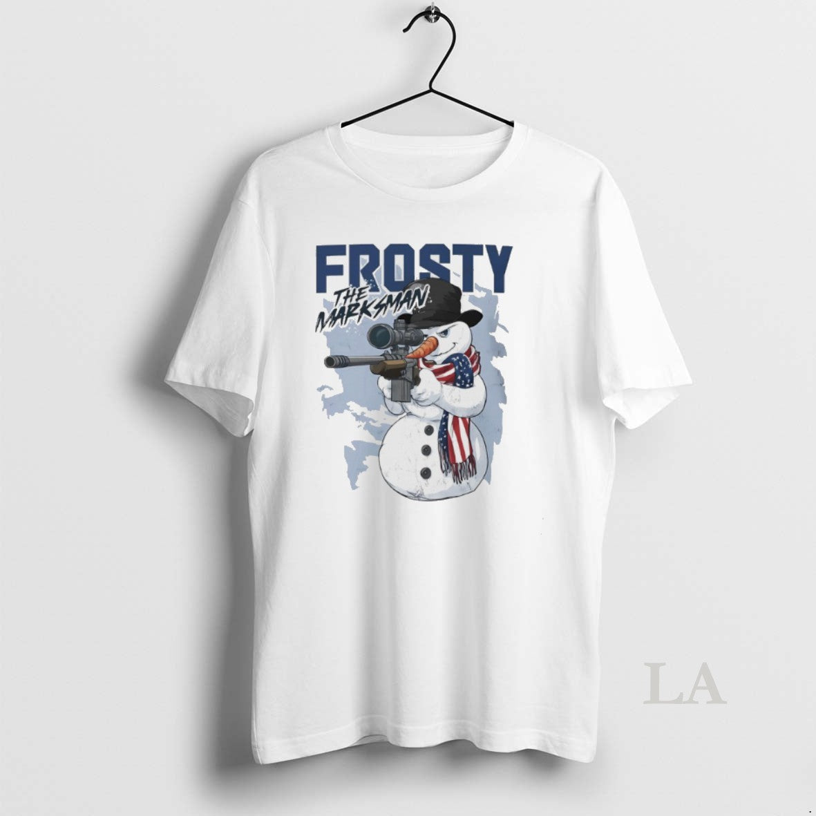 Original Gun Snowman Frosty The Marksman T-Shirts, Hoodie, Sweatshirt | WearSparks.com