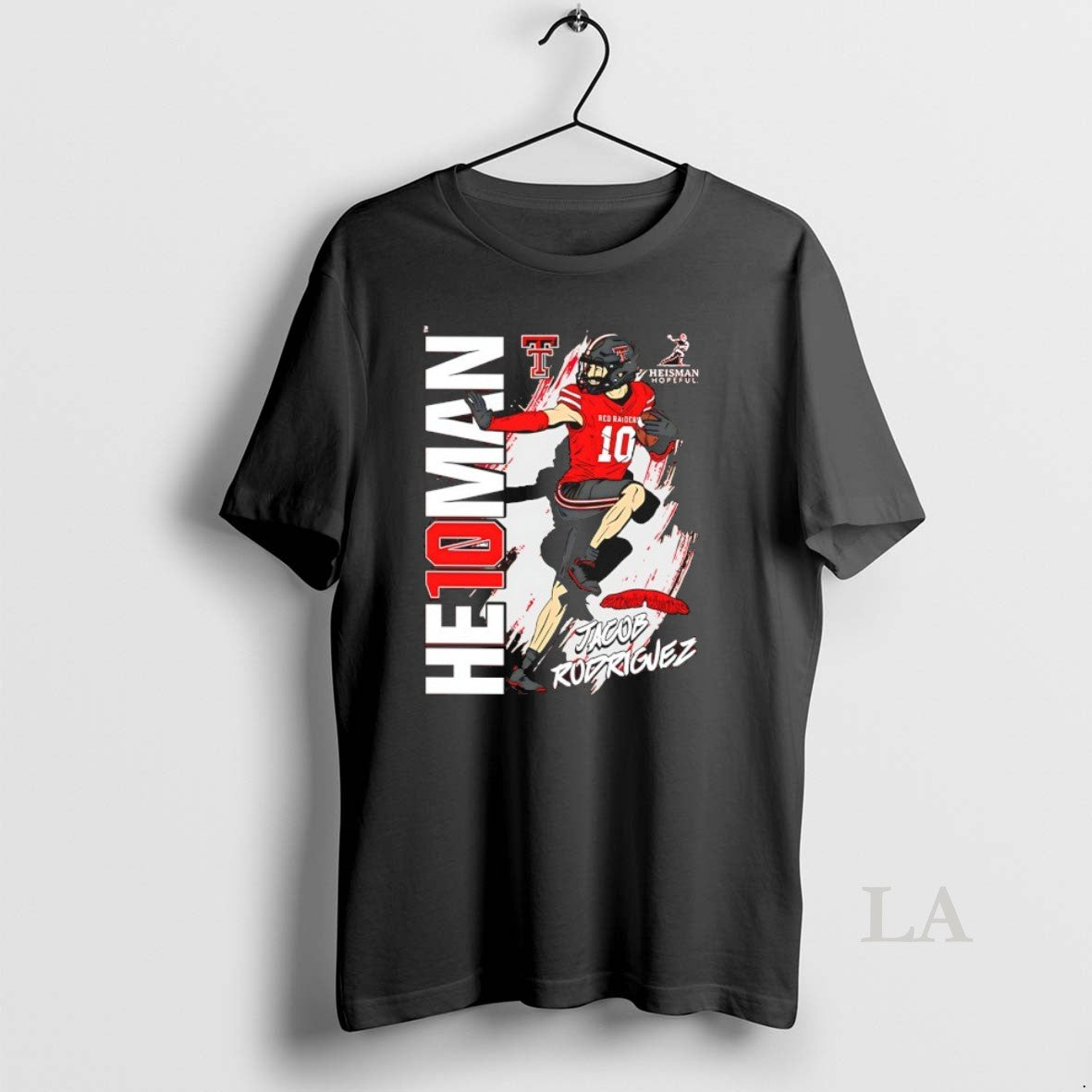 Original He10man Jacob Rodriguez Texas Tech Red Raiders Football T-Shirts, Hoodie, Sweatshirt | WearSparks.com