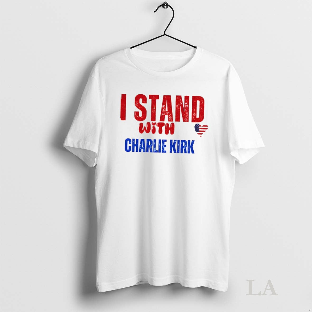 Original I Stand With Charlie Kirk Vintage College Political