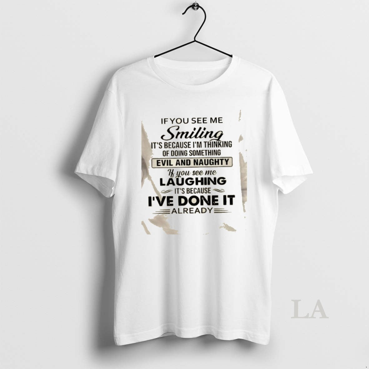 Original If You See Me Smilling Its Because Im Thinking Of Doing Something Evil And T-Shirts, Hoodie, Sweatshirt