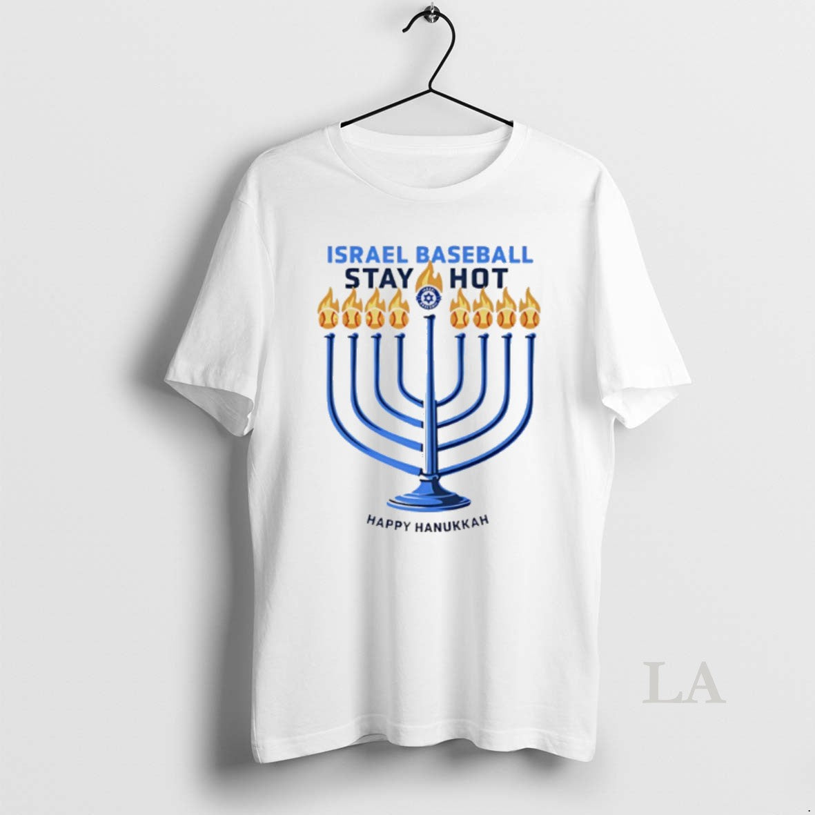 Original Israel Baseball Stay Hot Happy Hanukkah T-Shirts, Hoodie, Sweatshirt | WearSparks.com