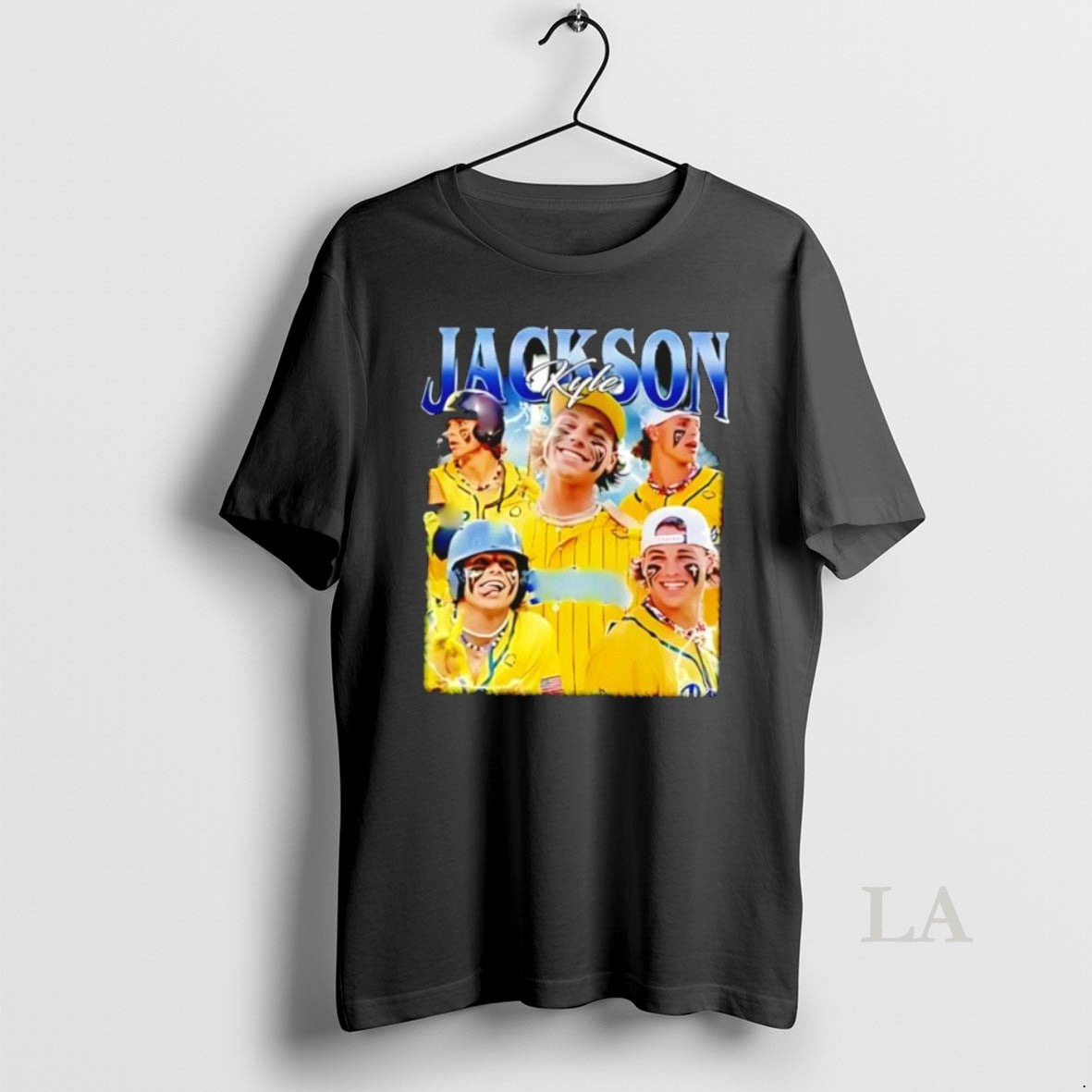 Original Jackson Kyle Baseball Player Lightning Graphic