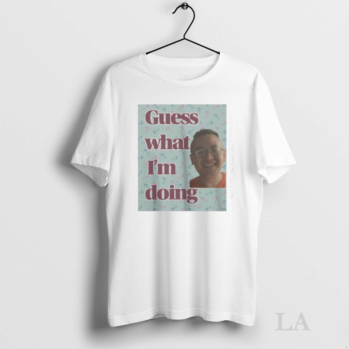 Original James Cage White Guess What Im Doing