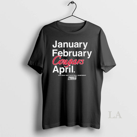 Original January February Houston Cougars April 2026 Ncaa Mens March Madness