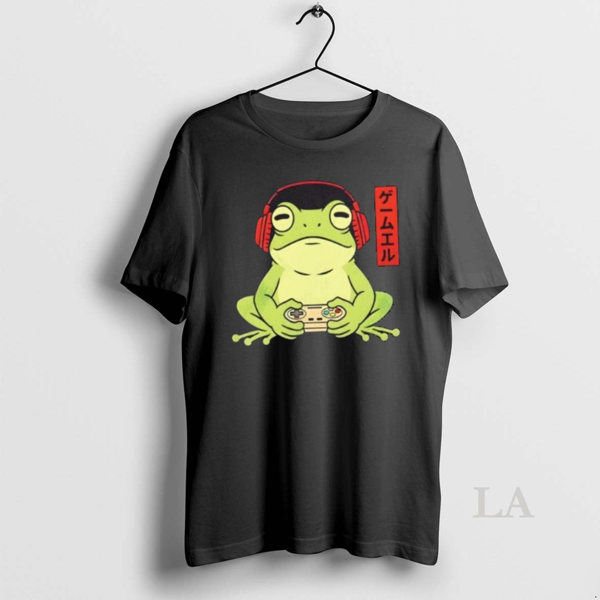 Original Japanese Gamer Frog Art Funny Vintage Gaming T-Shirts, Hoodie, Sweatshirt | WearSparks.com