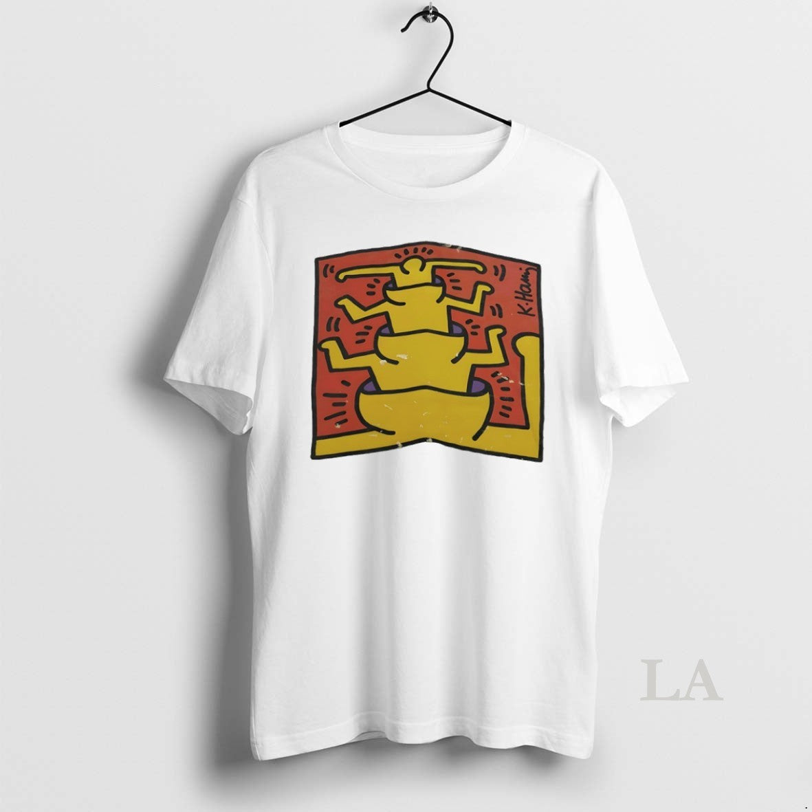 Original Keith Haring Guggenheim Museum Learning Through Art 1993