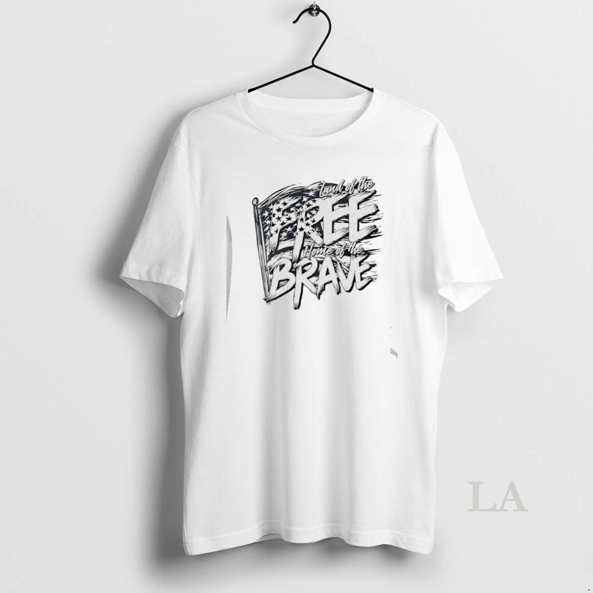 Original Land Of The Free Home Of The Brave American Flag T-Shirts, Hoodie, Sweatshirt | WearSparks.com