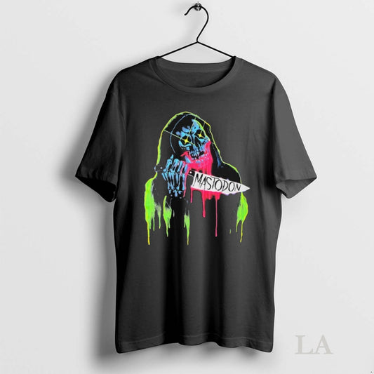 Original Mastodon Neon Knife Skull Reaper