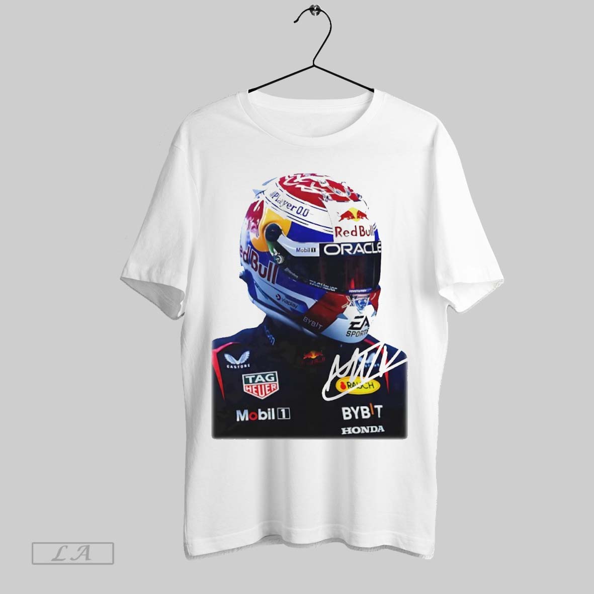 Original Max Verstappen Racing Big Face Graphic Signature