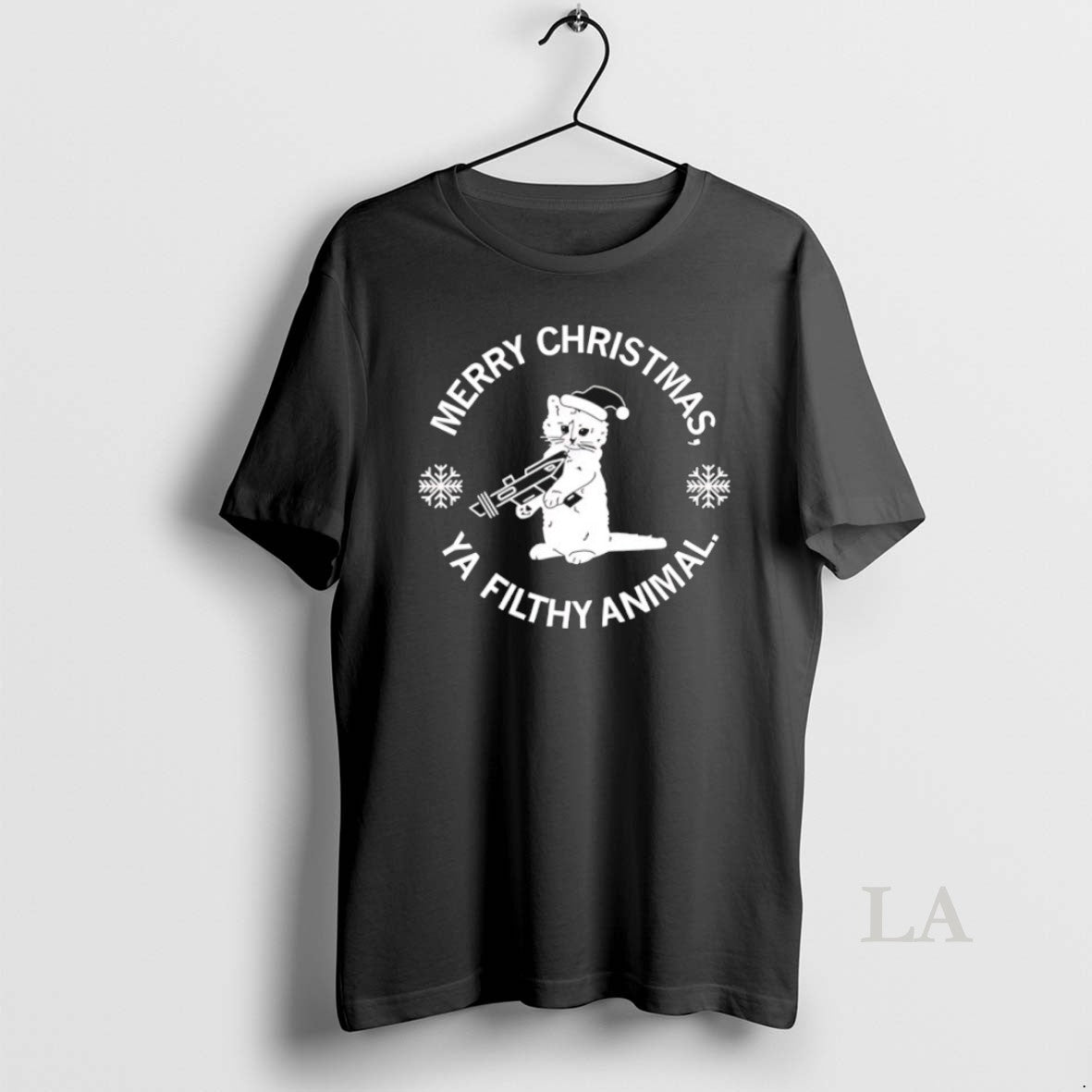 Original Merry Christmas Ya Filthy Animal Cat T-Shirts, Hoodie, Sweatshirt | WearSparks.com