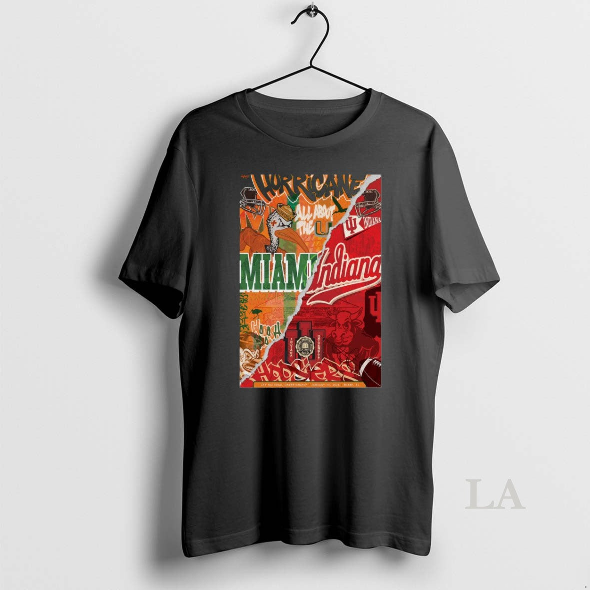 Original Miami Vs Indiana Cfp Wynwood Walls Miami Fl January 19 2026 T-Shirts, Hoodie, Sweatshirt | WearSparks.com
