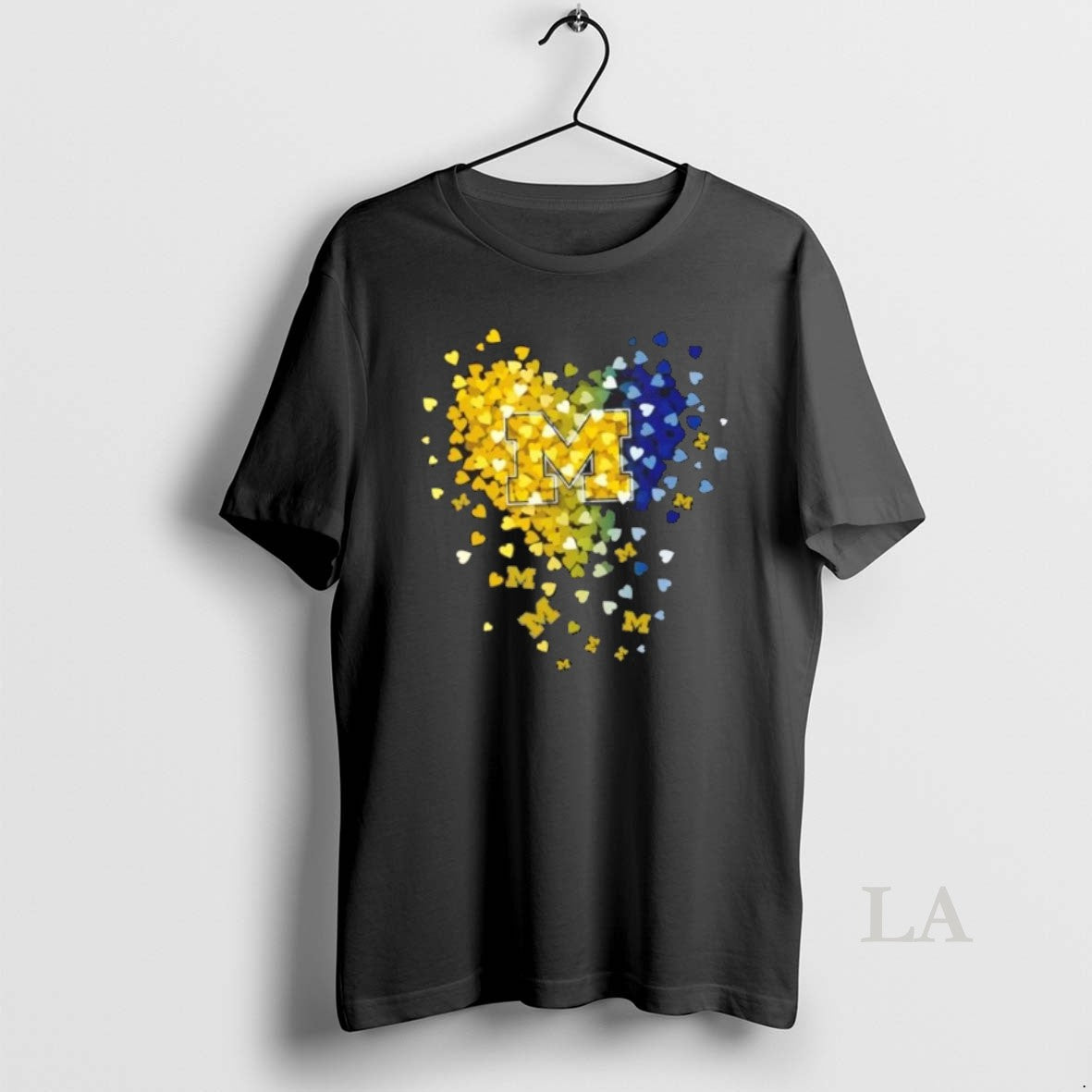 Original Michigan Wolverines Football Fans Hearts And Soul T-Shirts, Hoodie, Sweatshirt | WearSparks.com