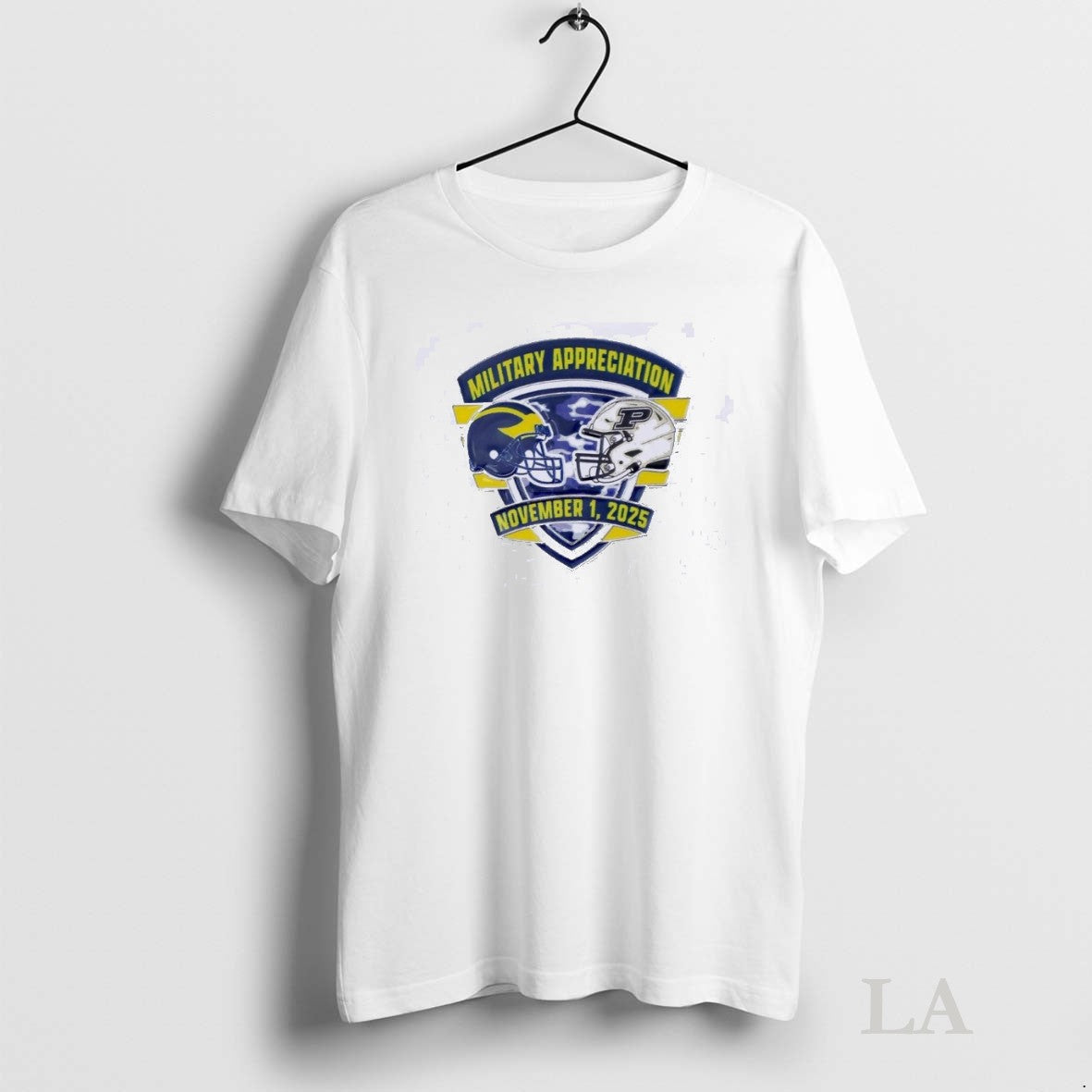 Original Michigan Wolverines Vs Purdue Boilermakers 2025 Gameday Military Appreciation
