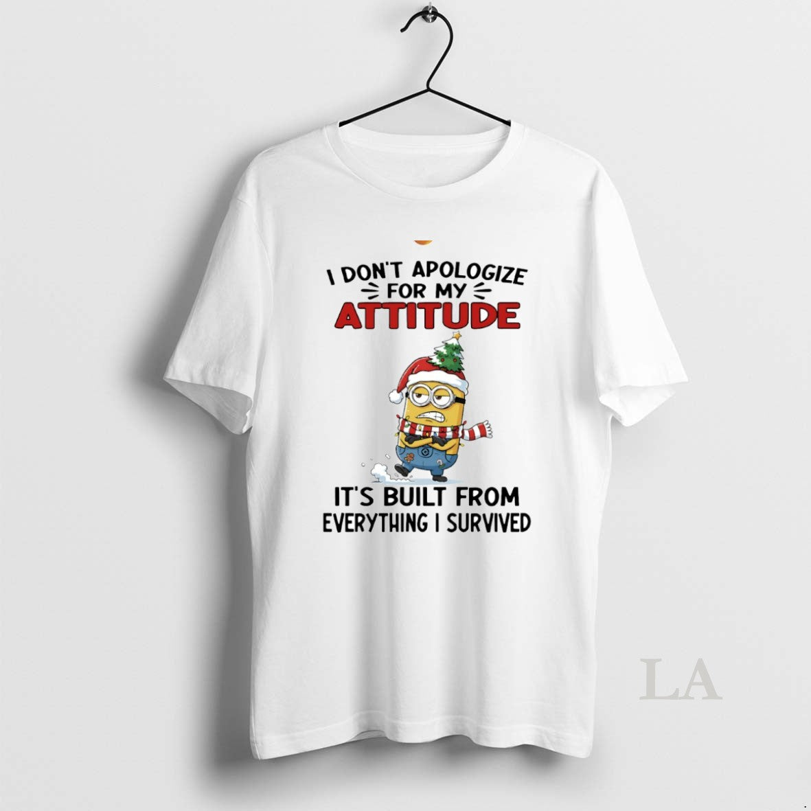 Original Minion I Dont Apologize For My Attitude Its Built From Everything I Survived Circle T-Shirts, Hoodie, Sweatshirt