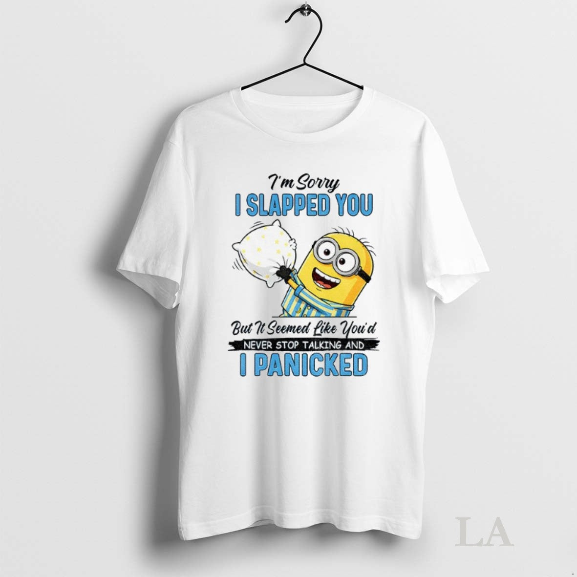 Original Minion Sleep Im Sorry I Slapped You But It Seemed Like Youd Never Stop