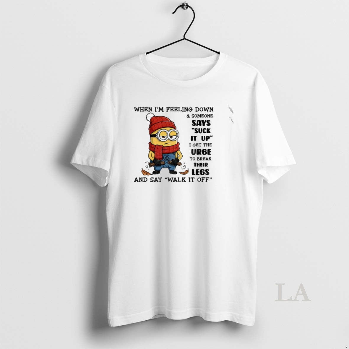 Original Minion When Im Feeling Down Someone Says Suck It Up I Get The Urge T-Shirts, Hoodie, Sweatshirt | WearSparks.com
