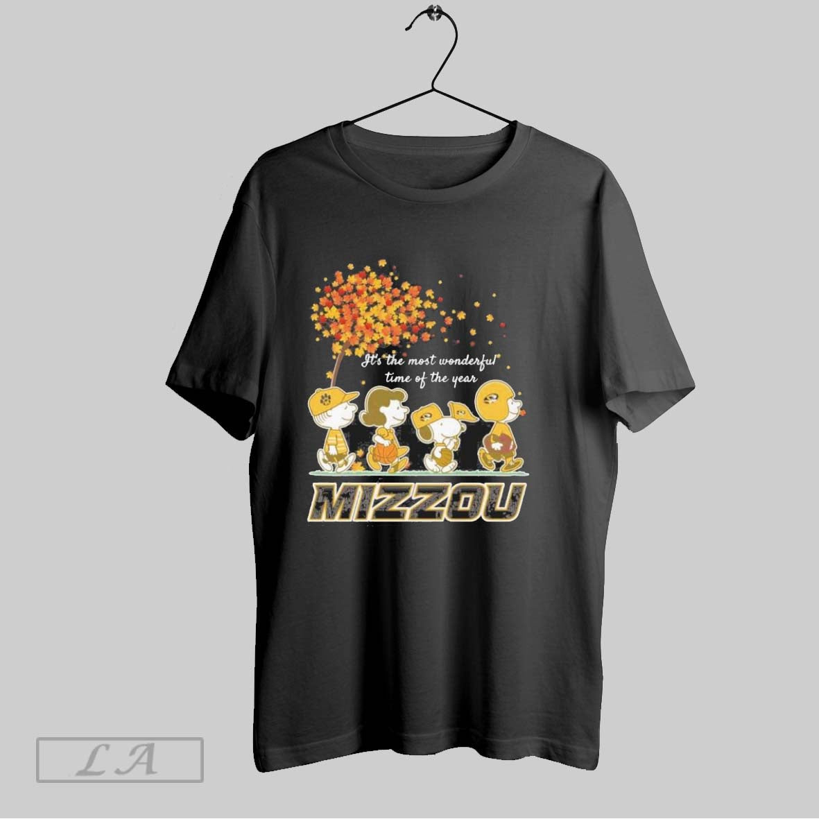 Original Mizzou Tigers And Peanuts Character Its The Most Wonderful Time Of The Year
