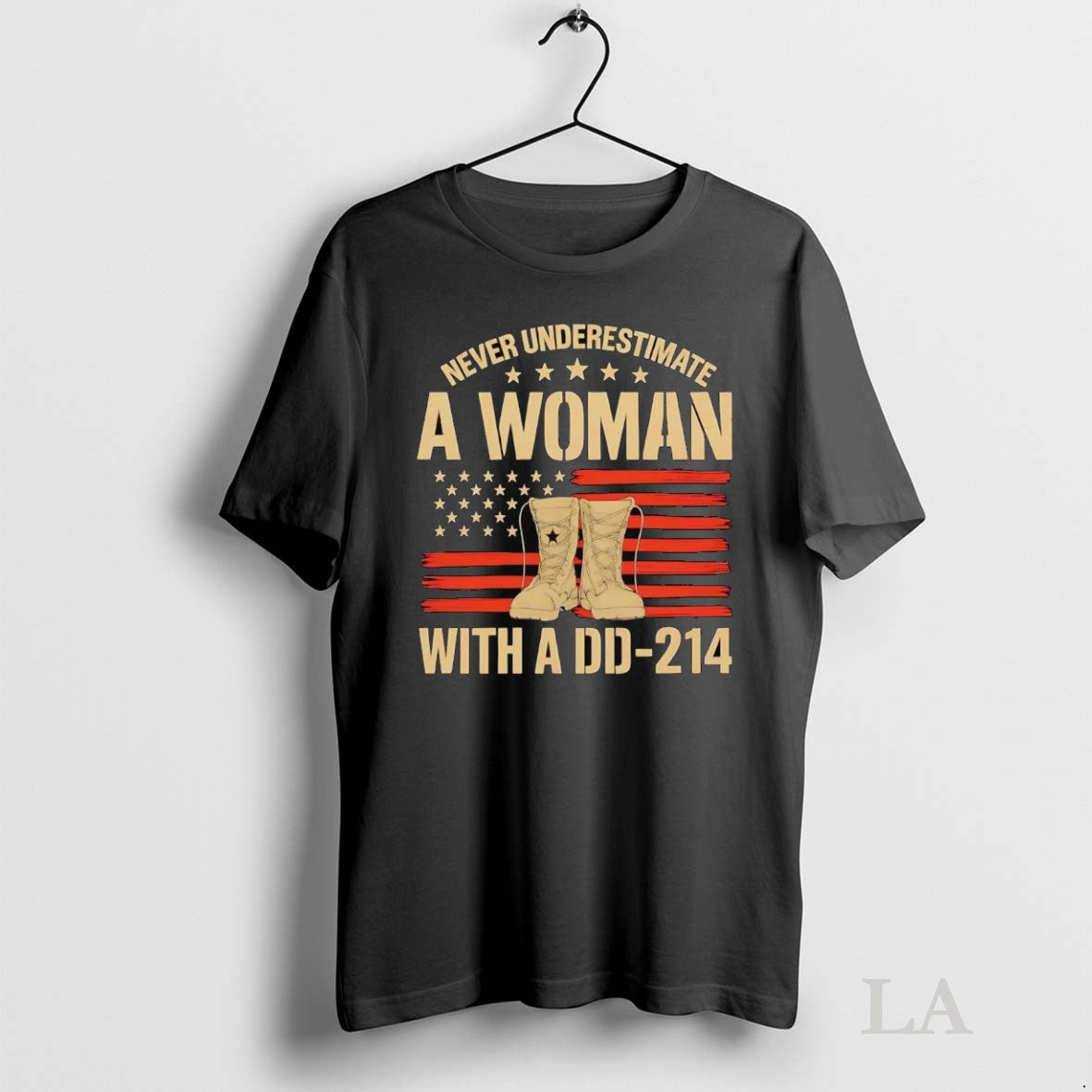 Original Never Underestimate A Woman With A Dd 214 Veteran