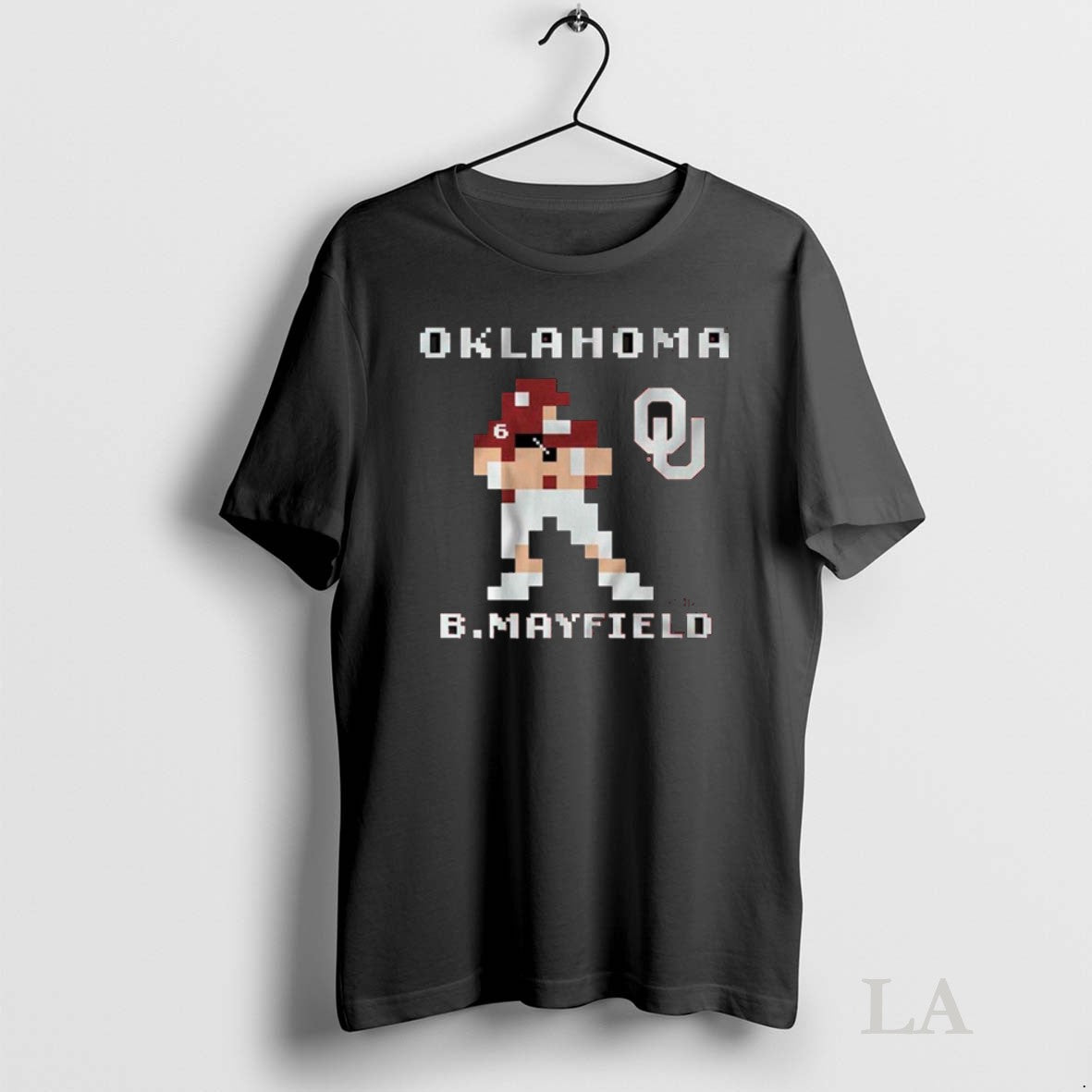 Original Oklahoma Sooners Football Ncaa Baker Mayfield Retro Baller