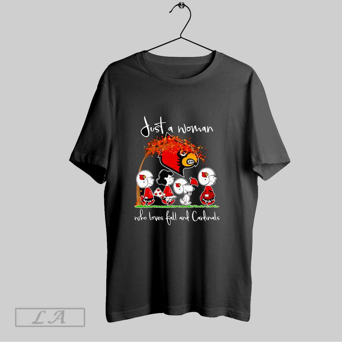 Original Peanuts Just A Woman Who Loves Fall And Cardinals