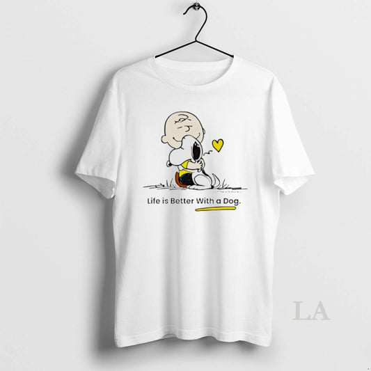 Original Peanuts Life Is Better With A Dog T-Shirts, Hoodie, Sweatshirt | WearSparks.com
