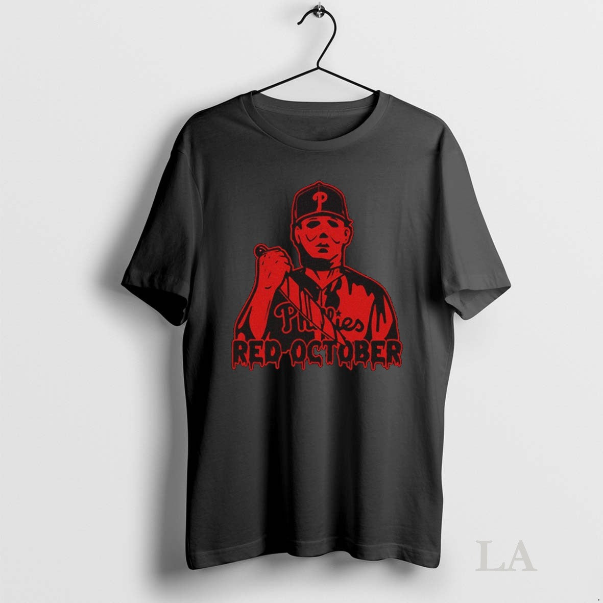 Original Philadelphia Phillies Michael Myers Red October Halloween