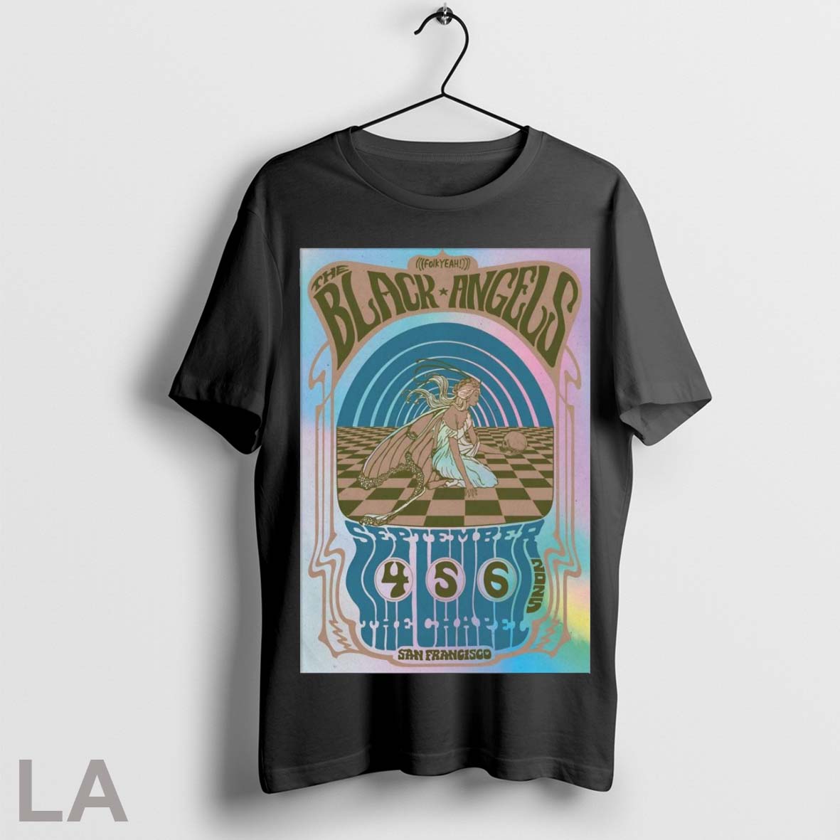 Original Poster The Black Angels September 4 6 2025 The Chapel In San Francisco Ca