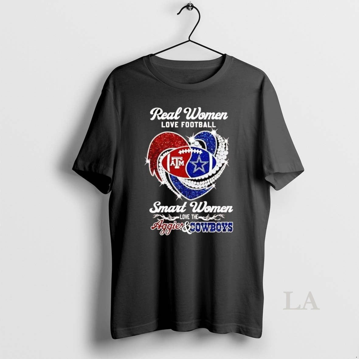 Original Real Women Love Football Smart Women Love The Aggies And Cowboys T-Shirts, Hoodie, Sweatshirt | WearSparks.com
