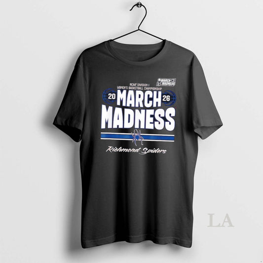 Original Richmond Spiders 2026 March Madness Ncaa Womens Basketball Logo