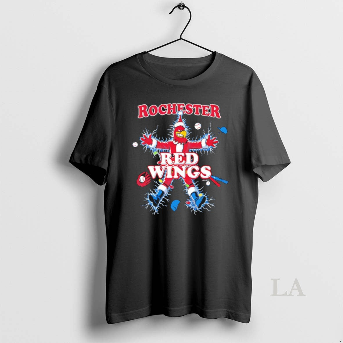 Original Rochester Red Wings The Holiday Christmas Mascot T-Shirts, Hoodie, Sweatshirt | WearSparks.com