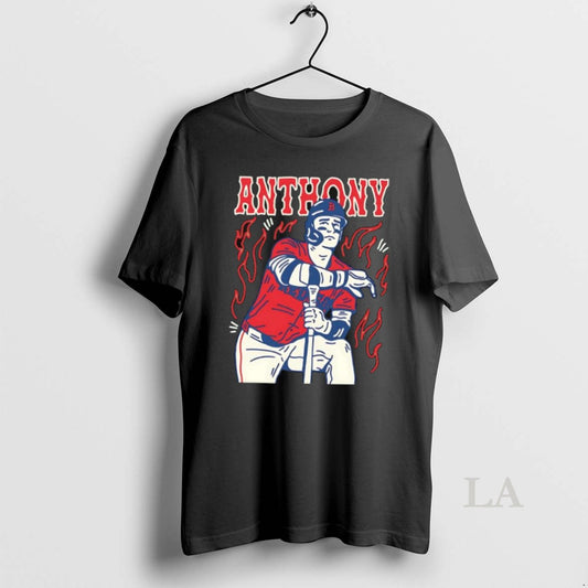Original Roman Anthony Boston Red Sox Mlb Player Burning