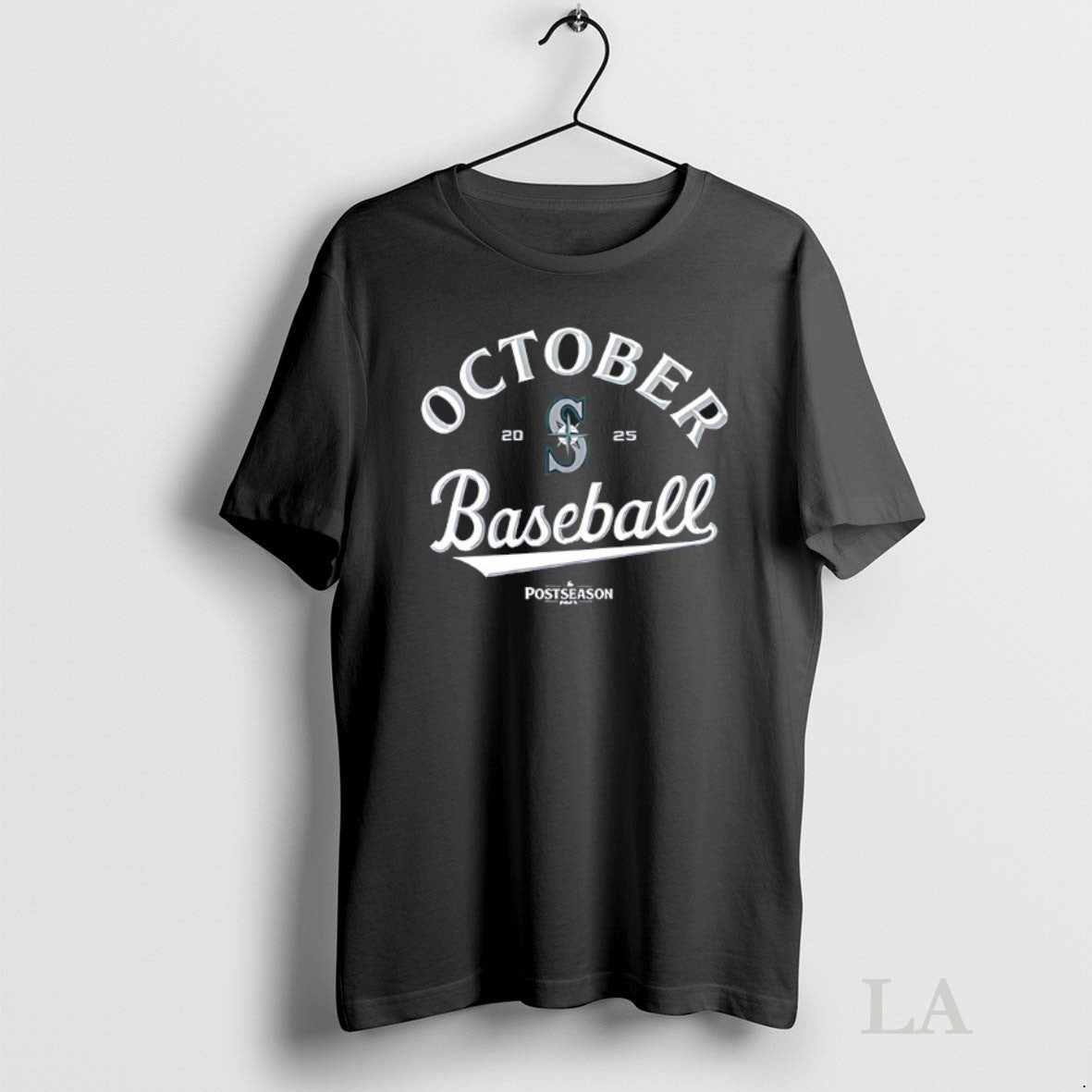 Original Seattle Mariners October Baseball 2025 Mlb Postseason Seize The Moment Logo