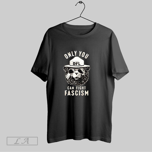 Original Smokey The Bear Minnesota Dfl Only You Can Fight Fascism